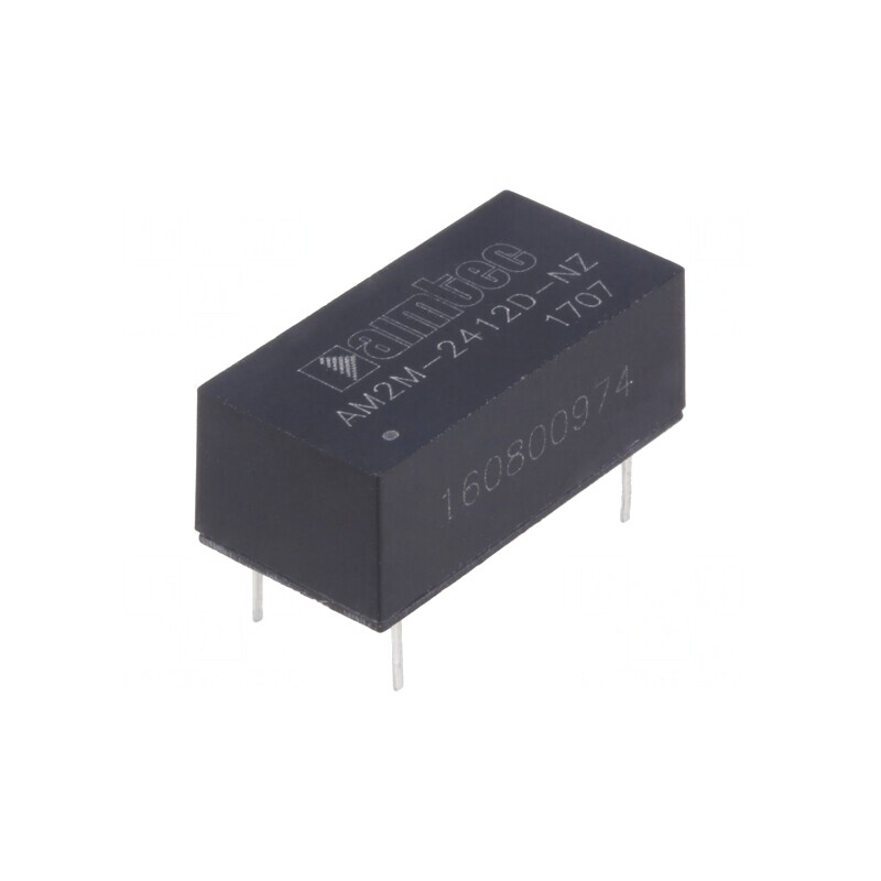 Convertor DC/DC 2W 24V la 12V/-12V | Electronic-mag.ro | Componente Electronice