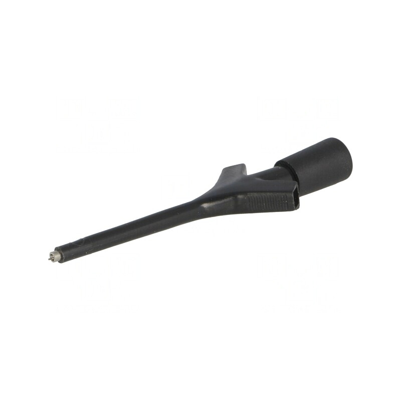 Clips de măsurare cu pensetă neagră 60VDC 2A | Electronic-mag.ro | Componente Electronice
