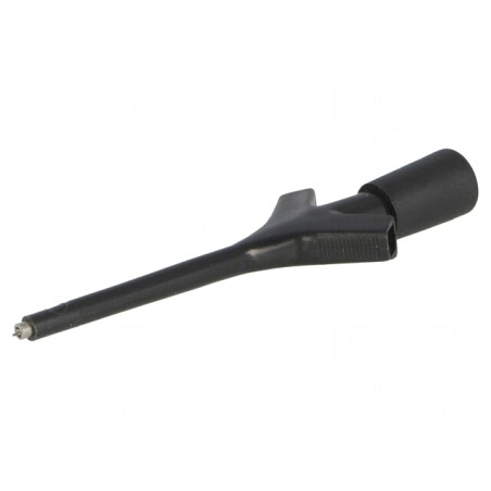Clips de măsurare cu pensetă neagră 60VDC 2A | Electronic-mag.ro | Componente Electronice