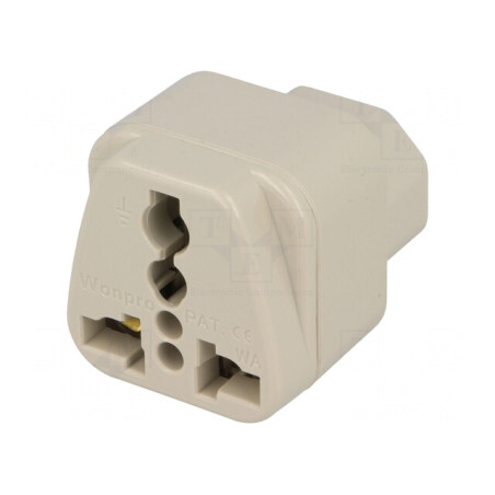 Adaptor Alimentare Alb C13 10A 250VAC | Electronic-mag.ro | Componente Electronice
