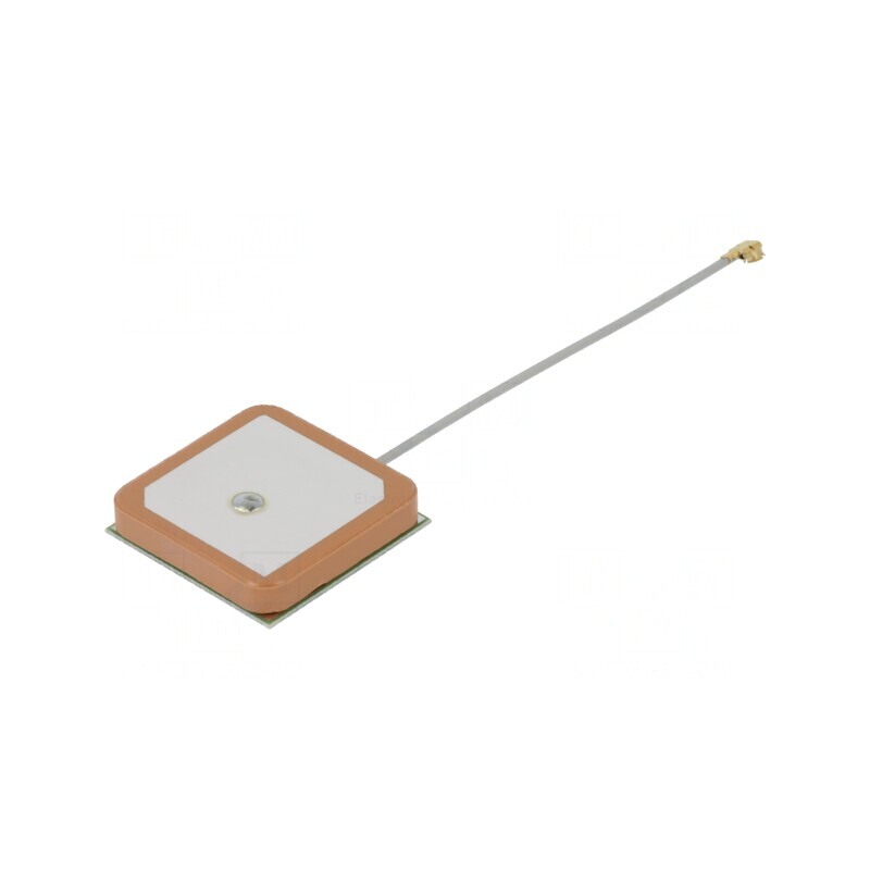 Antenă GNSS/GPS 2dBi RHCP IPEX 25x25mm Pentru Încastrare | Electronic-mag.ro | Componente Electronice
