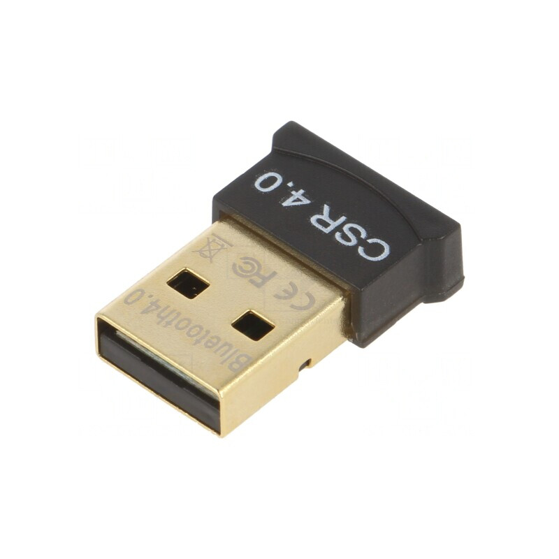 Adaptor USB Bluetooth 4.0 Negru 24Mbps | Electronic-mag.ro | Componente Electronice