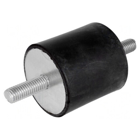 Atenuator de Vibrații M10 50mm Guma 2880N | Electronic-mag.ro | Componente Electronice