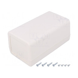 Carcasă Universală ABS Albă 75x131x62mm | Electronic-mag.ro | Componente Electronice