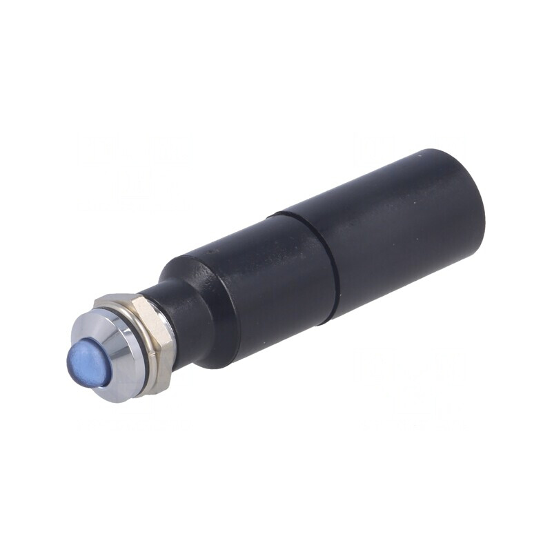 Lampă LED Albastră 230V IP67 Ø8,2mm | Electronic-mag.ro | Componente Electronice