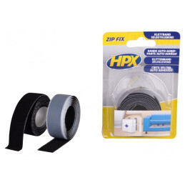 Bandă Arici Neagră 20mm x 1m | Electronic-mag.ro | Componente Electronice