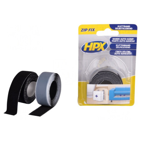 Bandă Arici Neagră 20mm x 1m | Electronic-mag.ro | Componente Electronice