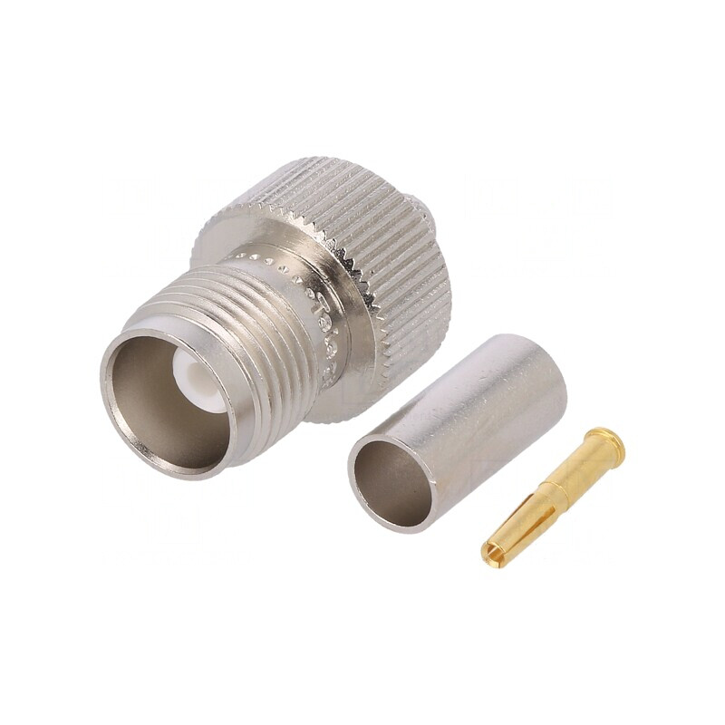 Mufă TNC Mamă Drept 50Ω Crimpat pe Cabluri KX15 RG58C/U | Electronic-mag.ro | Componente Electronice Mufă TNC Mamă Drept 50Ω Crimpat pe Cabluri KX15 RG58C/U | Electronic-mag.ro | Componente Electronice