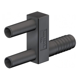 Conector Punte Banană 2mm 10A 600V Negru | Electronic-mag.ro | Componente Electronice