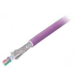 Cablu Automatizări Lit Cu PVC Violet 1x2x0.64mm2