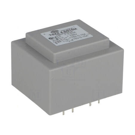 Transformator încapsulat 4,5VA 230VAC 15V 150mA | Electronic-mag.ro | Componente Electronice