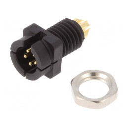 Conector Circular 60V 5-Pin Soclu Tată Lipire 3A | Electronic-mag.ro | Componente Electronice