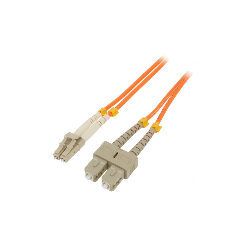 Patch cord fibră optică OM2 LC/UPC-SC/UPC 1m portocaliu LSZH | Electronic-mag.ro | Componente Electronice Patch cord fibră optică OM2 LC/UPC-SC/UPC 1m portocaliu LSZH | Electronic-mag.ro | Componente Electronice