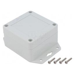 Carcasă universală policarbonat IP65 75x75x45mm | Electronic-mag.ro | Componente Electronice