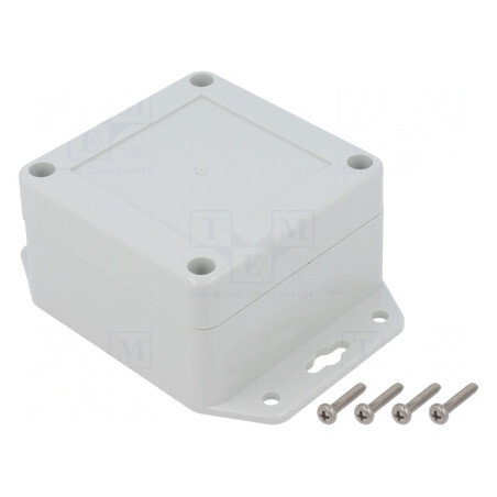 Carcasă universală policarbonat IP65 75x75x45mm | Electronic-mag.ro | Componente Electronice