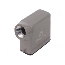 Carcasă conectori HDC D10A cablu PG16 | Electronic-mag.ro | Componente Electronice