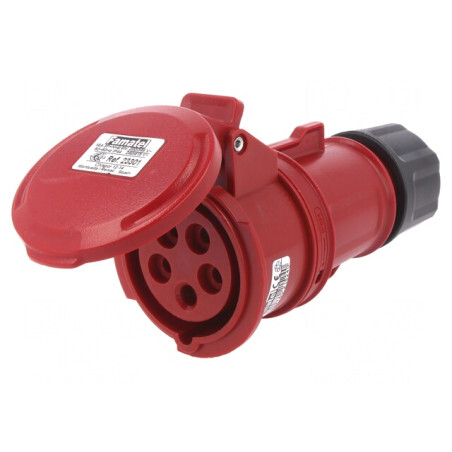 Conector Alimentare AC Trifazat Soclu Mamă 16A 380/415VAC | Electronic-mag.ro | Componente Electronice