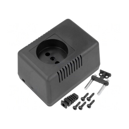 Carcasă Ventilată Alimentator ABS 65.5x92x57mm | Electronic-mag.ro | Componente Electronice