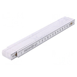 Riglă Pliantă 2m Albă | Electronic-mag.ro | Componente Electronice