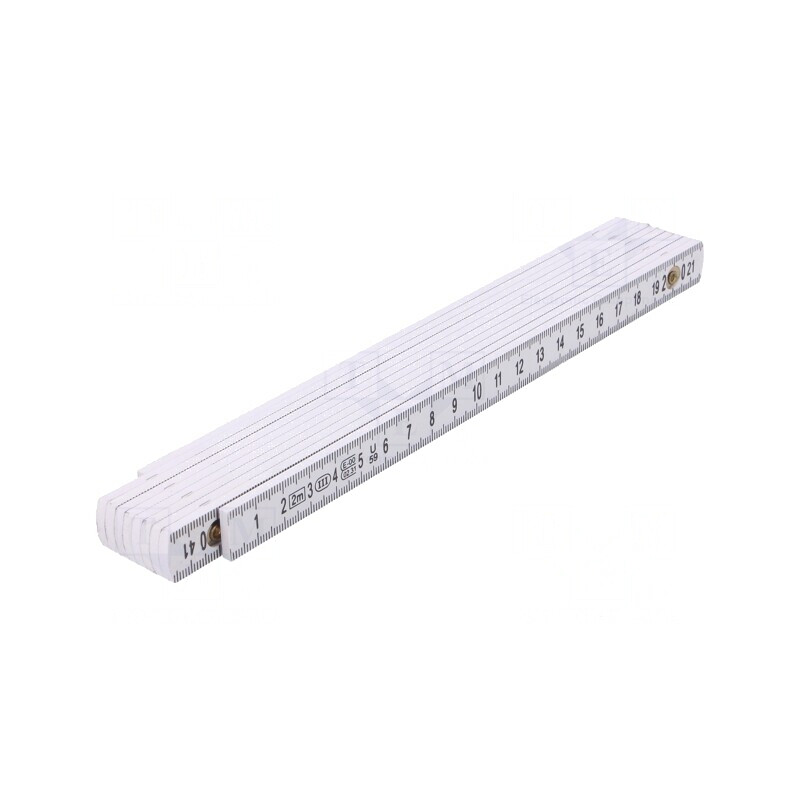 Riglă Pliantă 2m Albă | Electronic-mag.ro | Componente Electronice