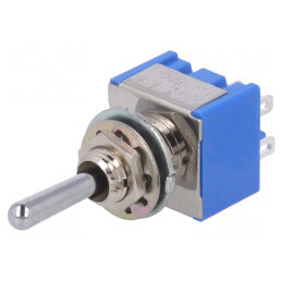 Comutator basculant DP3T ON-OFF-(ON) 6A 125VAC | Electronic-mag.ro | Componente Electronice