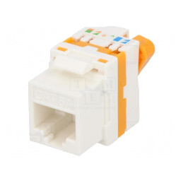Soclu RJ45 Keystone 8p8c IDC 90° | Electronic-mag.ro | Componente Electronice