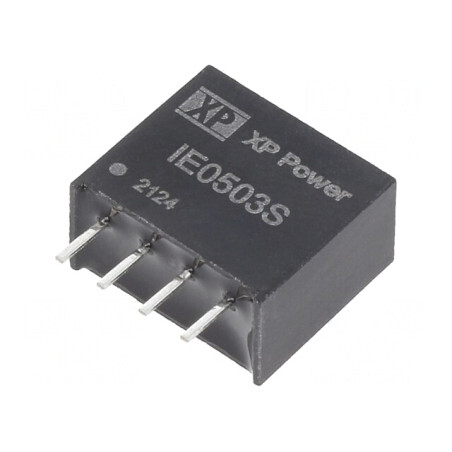 Convertor DC/DC 1W 5V la 3,3V 300mA SIP THT | Electronic-mag.ro | Componente Electronice