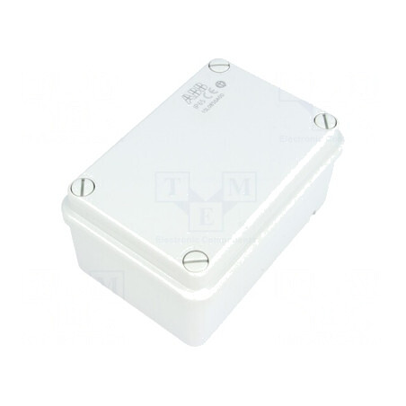 Carcasă Universală Gri IP55 pentru Perete 70x107x50mm | Electronic-mag.ro | Componente Electronice
