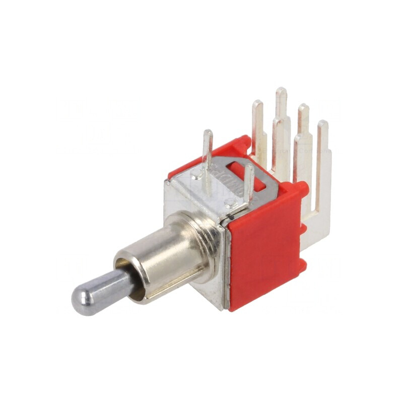 Comutator basculant 3 poziții ON-OFF-ON 1A/250VAC 3A/28VDC | Electronic-mag.ro | Componente Electronice
