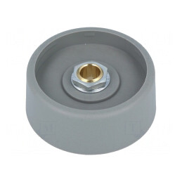 Buton Rotativ Poliamidă Gri 6mm x 40mm | Electronic-mag.ro | Componente Electronice