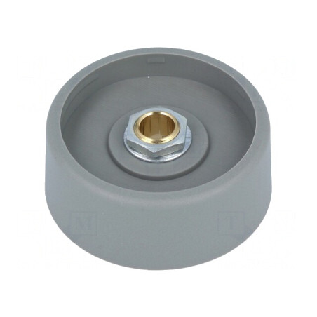 Buton Rotativ Poliamidă Gri 6mm x 40mm | Electronic-mag.ro | Componente Electronice
