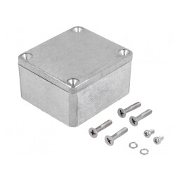 Carcasă Universală Aluminiu 58x64x35mm | Electronic-mag.ro | Componente Electronice
