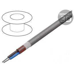 Cablu Silicon 2x1mm² Maro-Roșu | Electronic-mag.ro | Componente Electronice