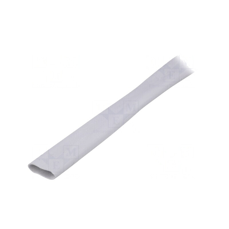 Manșon Electroizolant Silicon Gri deschis 1m | Electronic-mag.ro | Componente Electronice