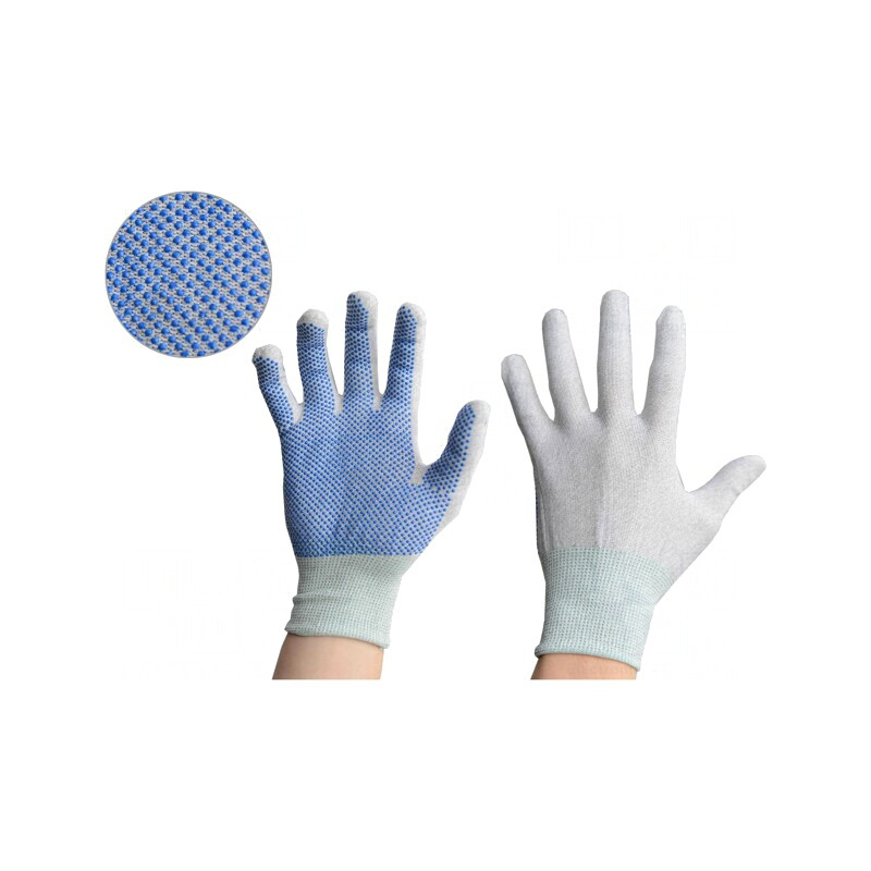"Mănuși de Protecție ESD S Poliamidă PVC Carbon" | Electronic-mag.ro | Componente Electronice "Mănuși de Protecție ESD S Poliamidă PVC Carbon" | Electronic-mag.ro | Componente Electronice
