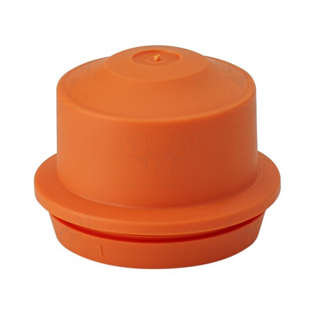 Manșon Elastomer Termoplastic TPE Portocaliu 8-23mm | Electronic-mag.ro | Componente Electronice
