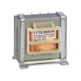 Transformator de Alimentare 2VA 230V AC la 12V 170mA pentru PCB | Electronic-mag.ro | Componente Electronice