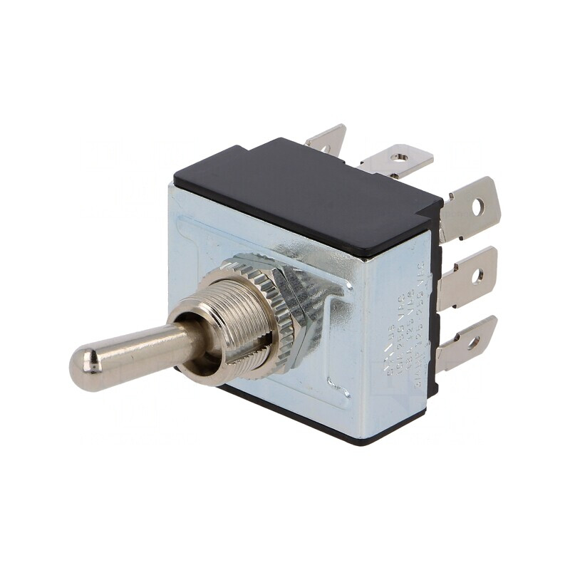 Comutator basculant 3 poziții ON-OFF-ON 10A 250V | Electronic-mag.ro | Componente Electronice Comutator basculant 3 poziții ON-OFF-ON 10A 250V | Electronic-mag.ro | Componente Electronice