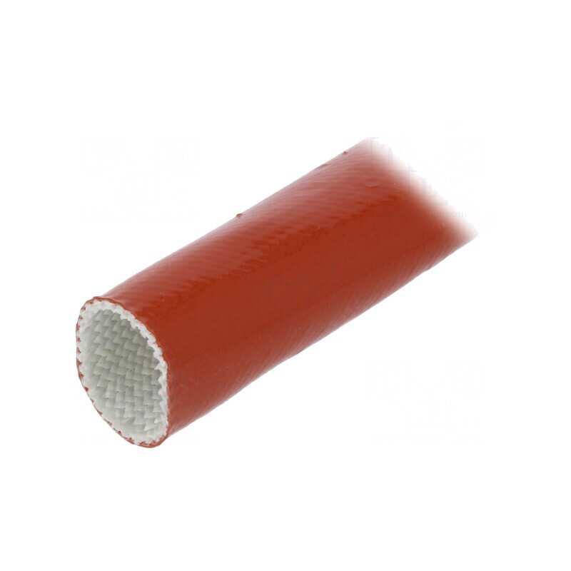 Manșon Electroizolant Fibră de Sticlă Cărămiziu | Electronic-mag.ro | Componente Electronice