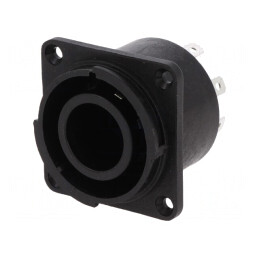 Conector circular 4,8mm lipire 10A 8 pini CLIFFCON | Electronic-mag.ro | Componente Electronice