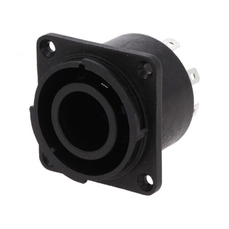 Conector circular 4,8mm lipire 10A 8 pini CLIFFCON | Electronic-mag.ro | Componente Electronice