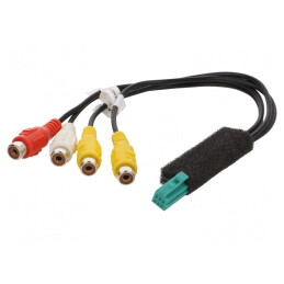 Conector RCA Clarion 6 PIN | Electronic-mag.ro | Componente Electronice