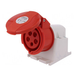 Conector Alimentare AC Trifazat 16A 380/415V Soclu Mamă | Electronic-mag.ro | Componente Electronice