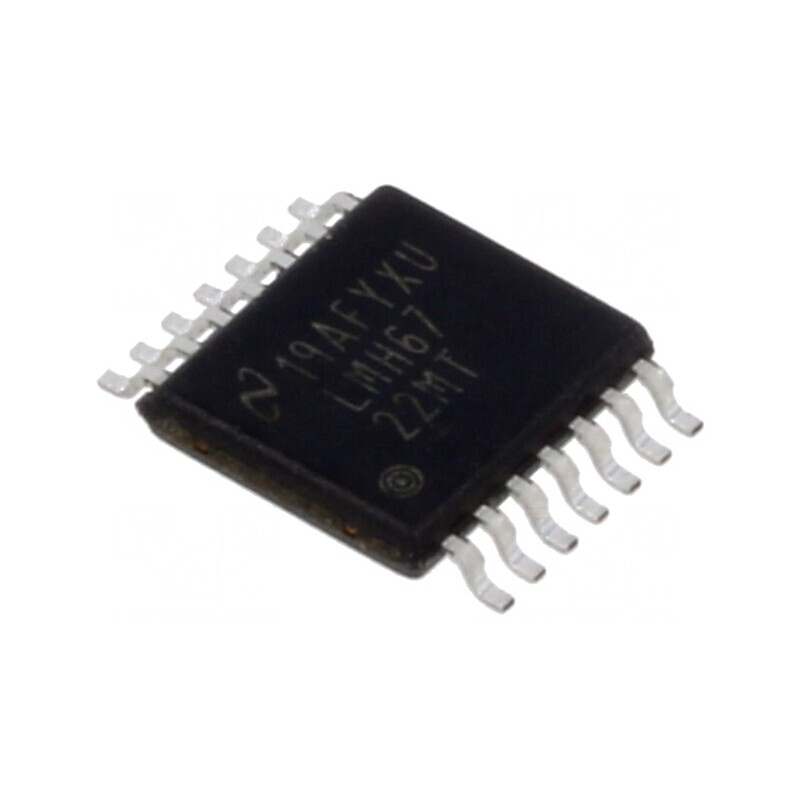 Amplificator Operaţional 400MHz 2 Canale TSSOP14 8-12.5V | Electronic-mag.ro | Componente Electronice Amplificator Operaţional 400MHz 2 Canale TSSOP14 8-12.5V | Electronic-mag.ro | Componente Electronice