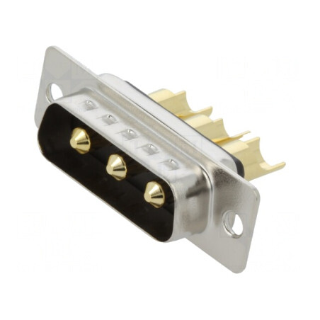 Mufă D-Sub 3 PIN pentru Cablu 240V | Electronic-mag.ro | Componente Electronice