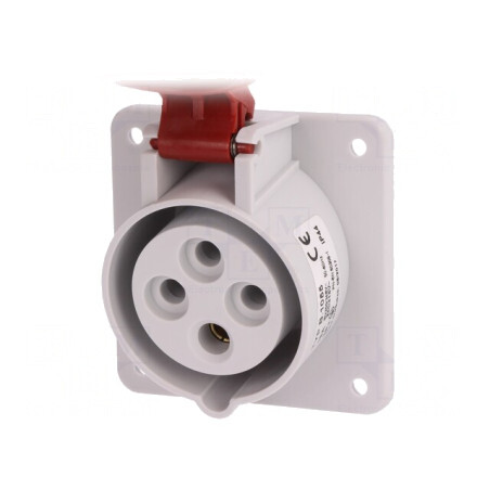 Conector Alimentare AC Trifazat 16A 400VAC IP44 | Electronic-mag.ro | Componente Electronice
