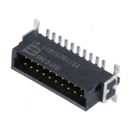 Conector PCB-cablu/PCB tată PIN 20 1,27mm SMT | Electronic-mag.ro | Componente Electronice
