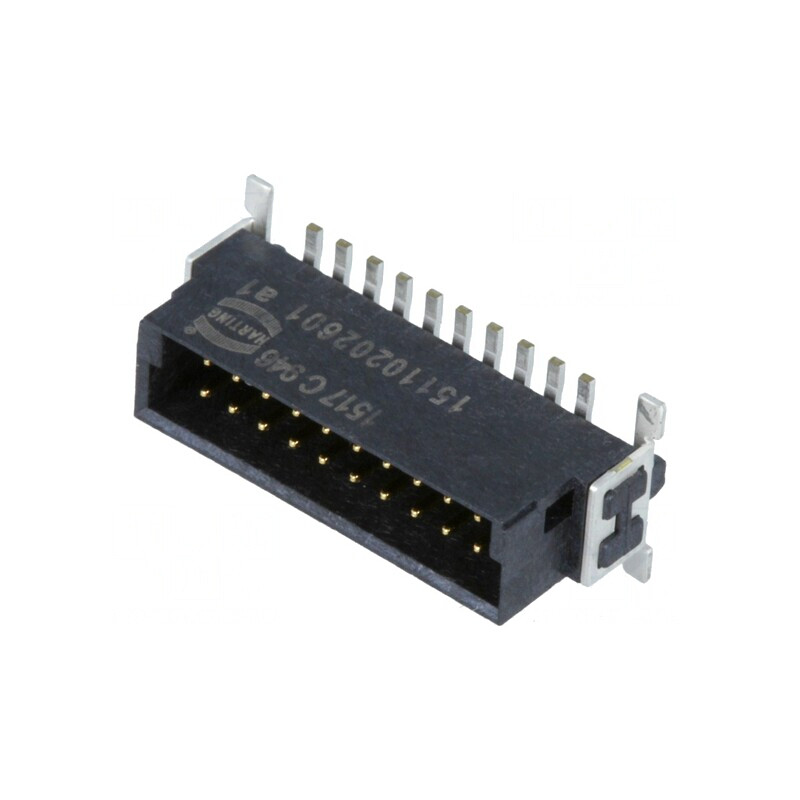 Conector PCB-cablu/PCB tată PIN 20 1,27mm SMT | Electronic-mag.ro | Componente Electronice