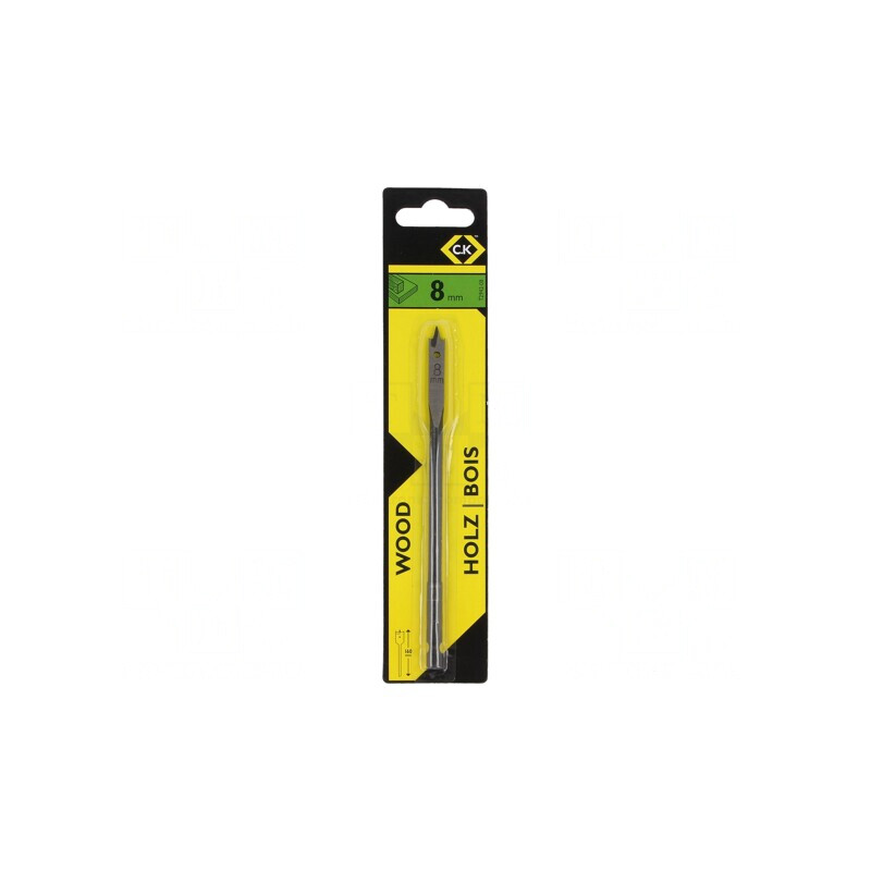 Burghiu lemn 8mm 160mm oțel HSS Flat | Electronic-mag.ro | Componente Electronice Burghiu lemn 8mm 160mm oțel HSS Flat | Electronic-mag.ro | Componente Electronice