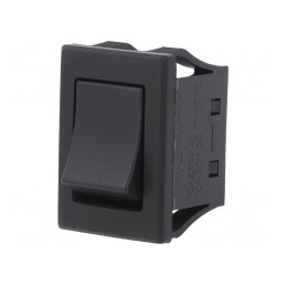 Rocker Switch ON-OFF 10A Black IP67 | Electronic-mag.ro | Componente Electronice
